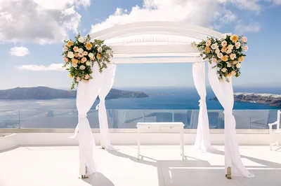 cérémonie civile santorin