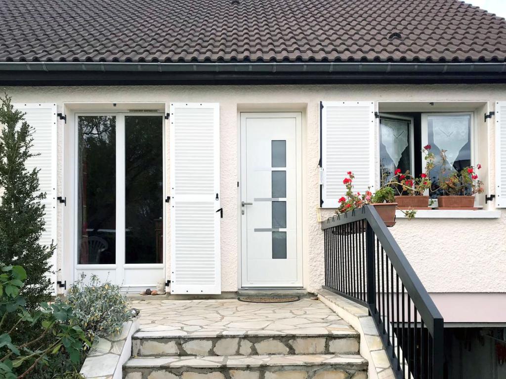 Porte d'Entrée Alu Contemporain