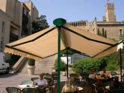 Store de terrasse double pente Salon de Provence