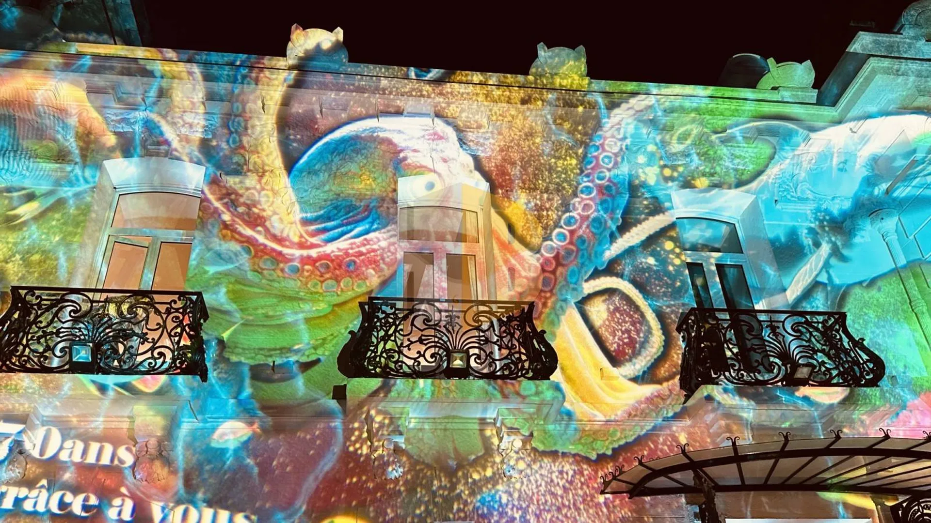 Réalisation d'un mapplight en alternative au mapping Vidéo ppour vos évènements en région PACA