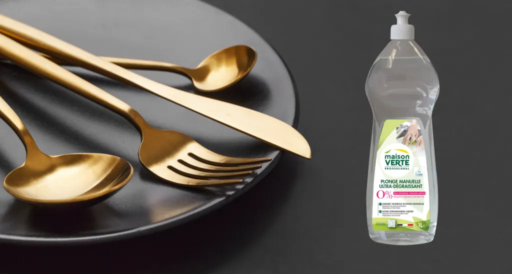liquide vaisselle maison verte Professional ultra degraissant