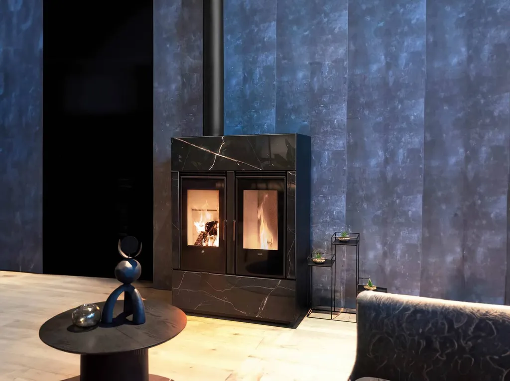 Poêle mixte bois et granulés Klover dual