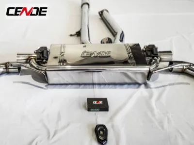 Installation catback Cende Mercedes A45 AMG 2.0 Turbo 381cv | ADP PERFORMANCE