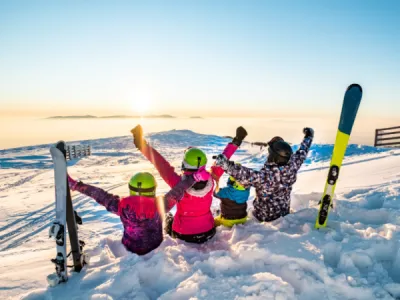 Stage de ski pour enfants