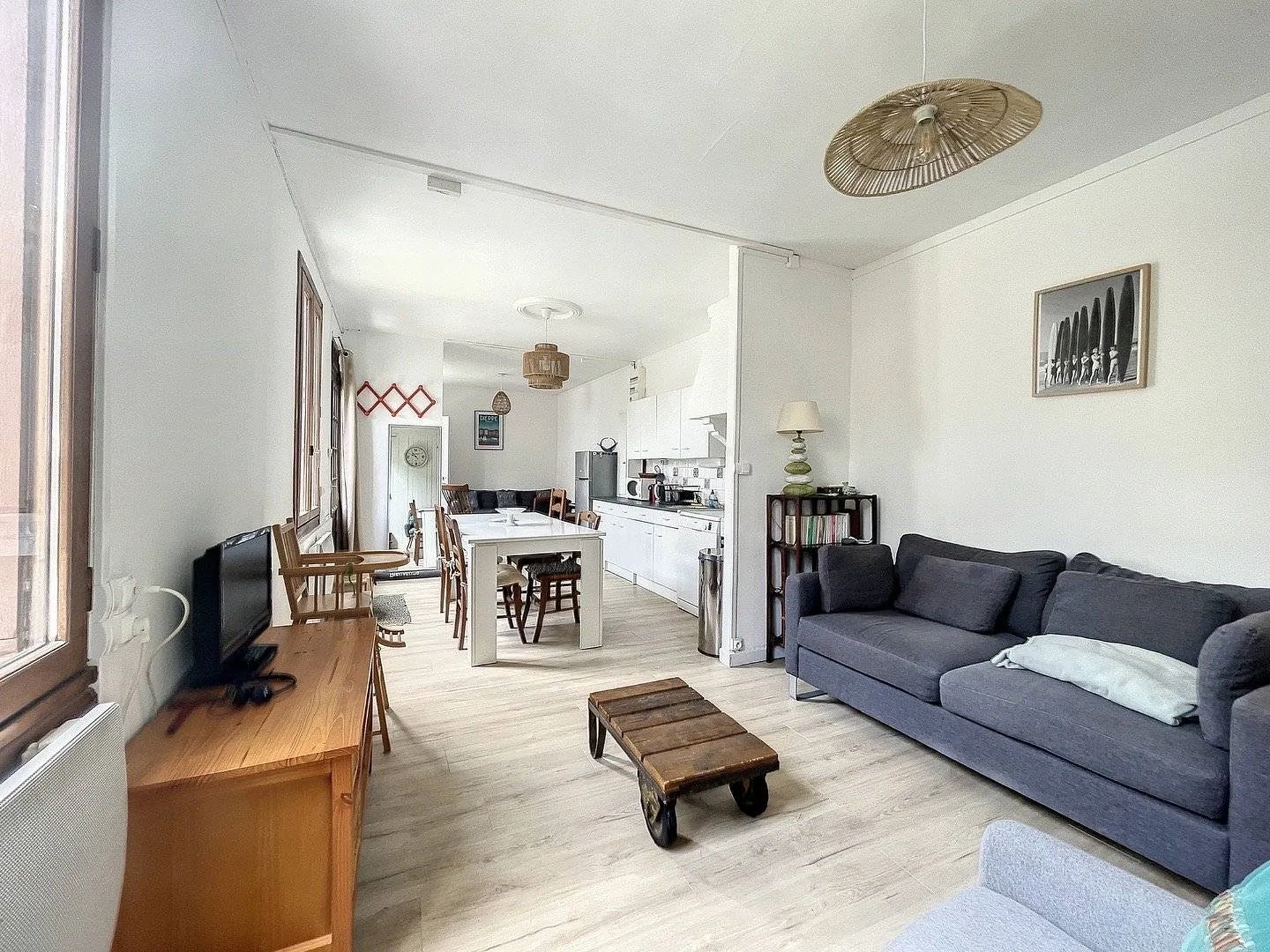 A vendre à Dieppe maison avec jardin d'environ 100m²