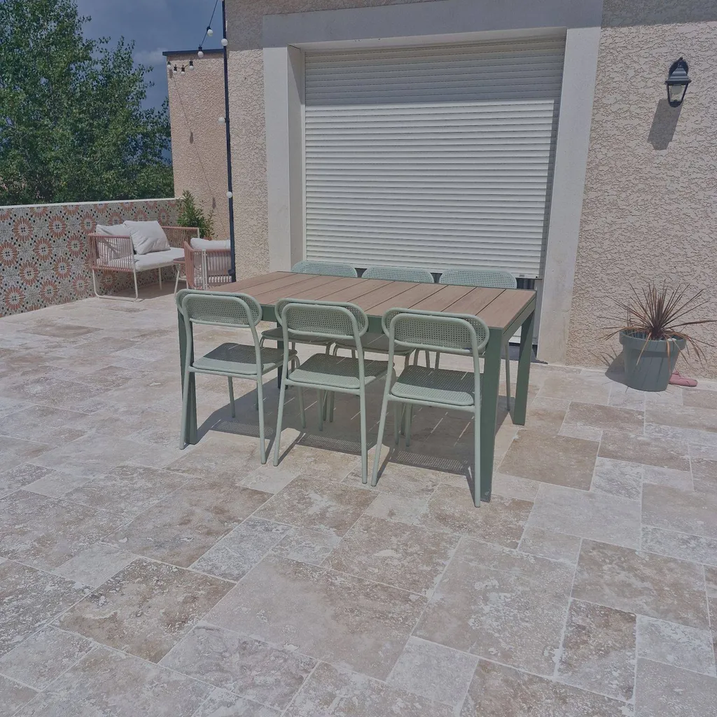 TRAVERTIN BEIGE SECOND CHOIX RUSTIC COMMERCIAL FORMAT OPUS