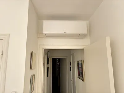 Installation de pompe à chaleur air/air Atlantic fujitsu à villeneuve Loubet (06)