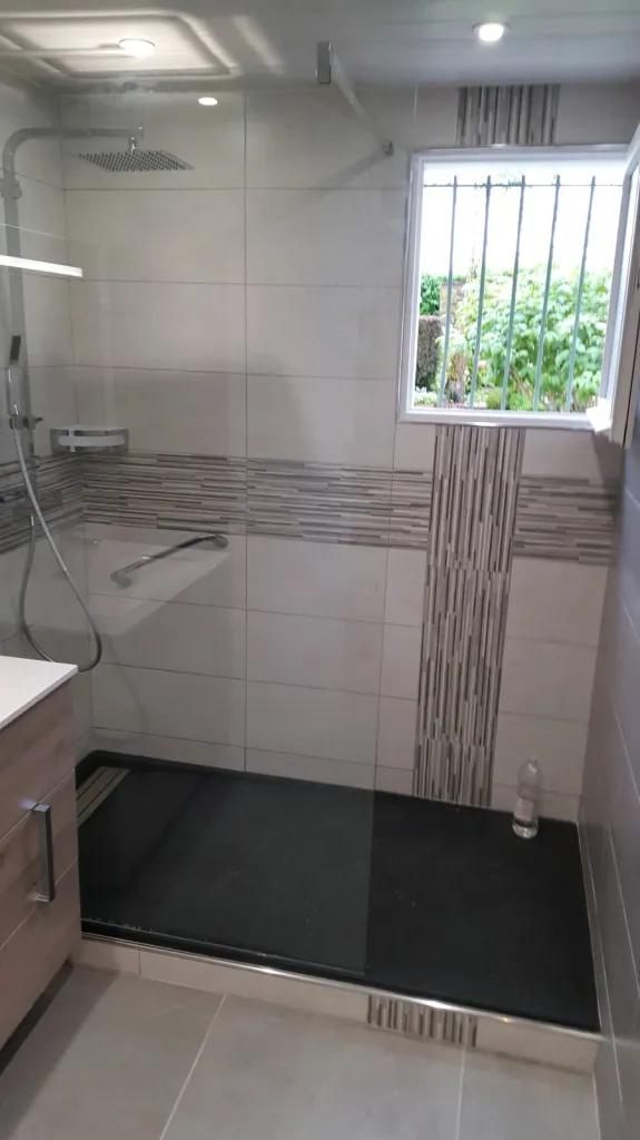 Réalisation salle de bain complète proche du Havre