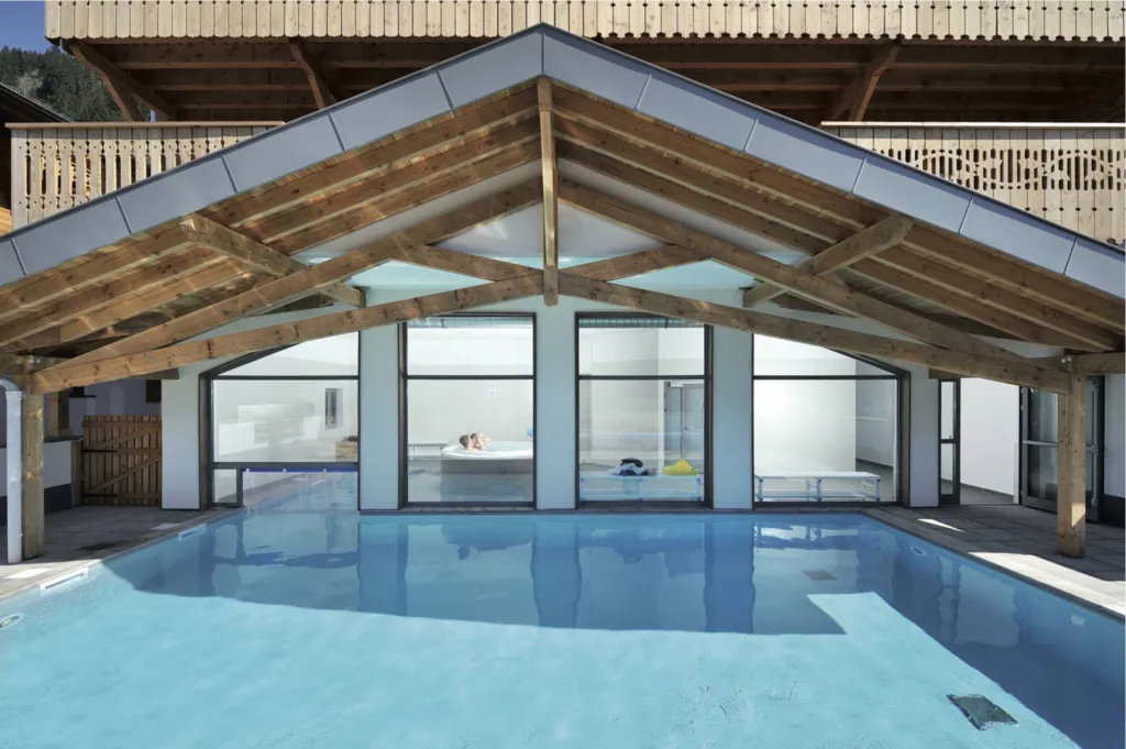 Résidence le Grand Ermitage à Châtel intégrée au domaine international des Portes du Soleil