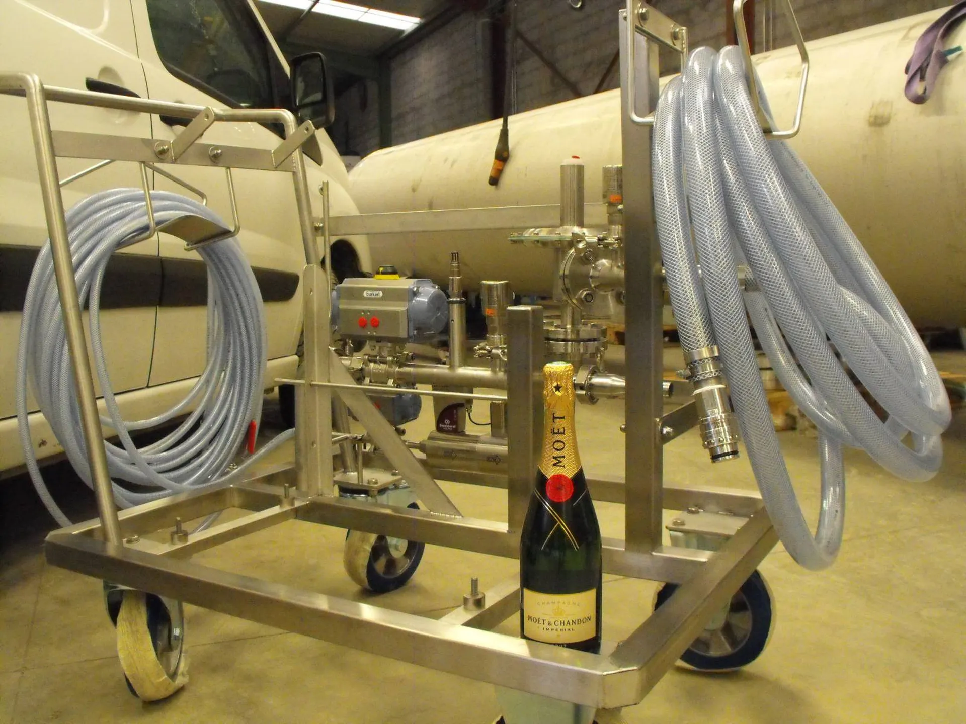 Chariot de filtration