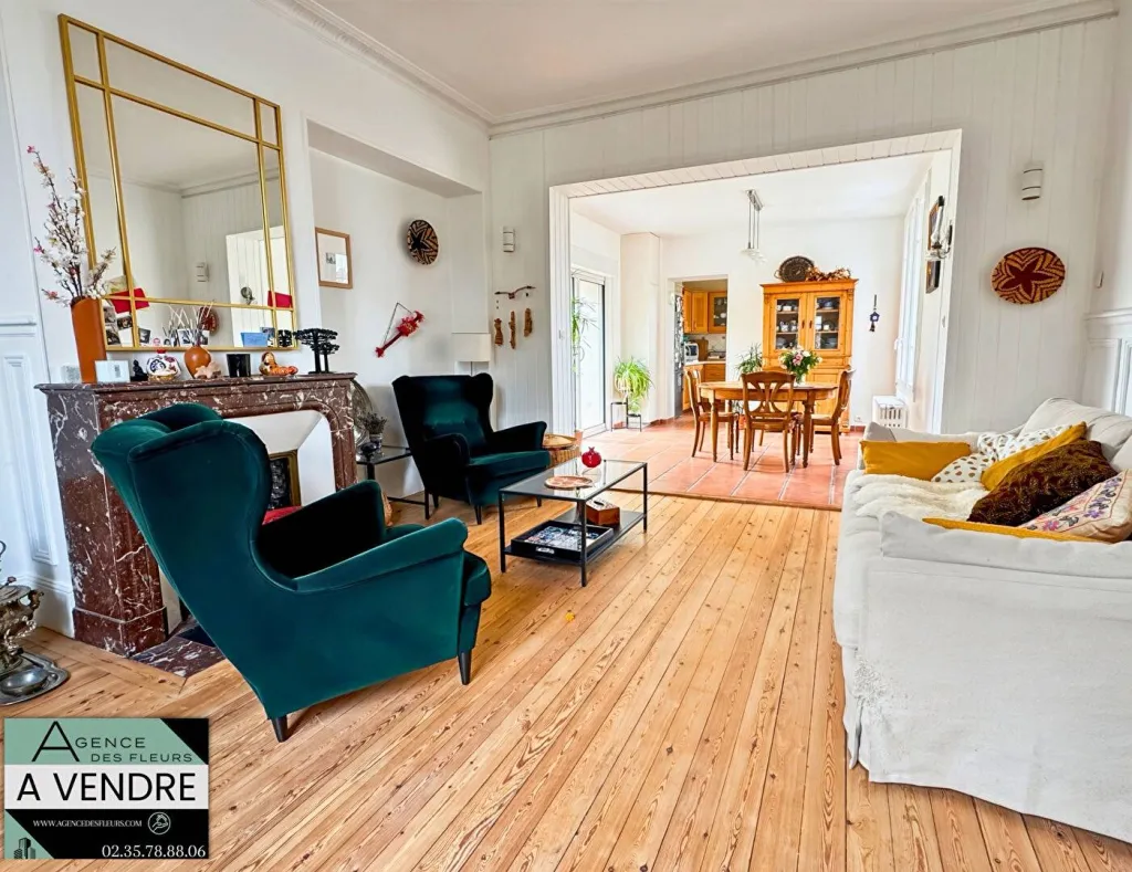 A SAISIR Maison de Maître de 150 m² SUR 767 m² DE TERRAIN SUR LA COMMUNE DE SAINT AUBIN LES ELBEUF 76410