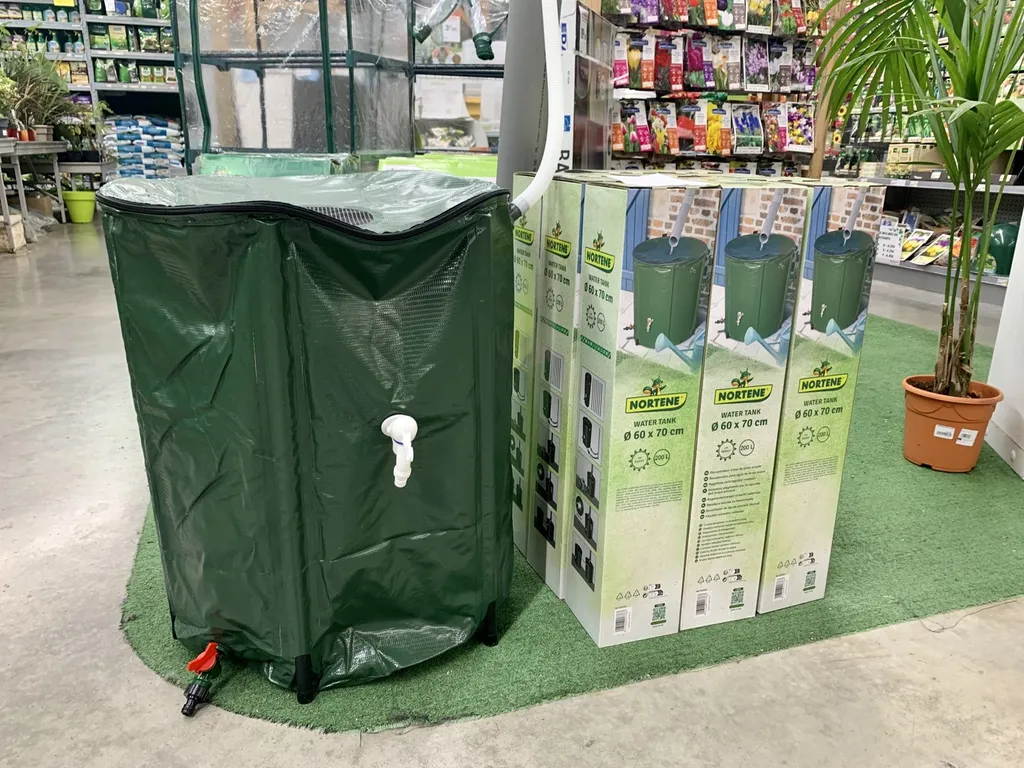 Récupérateur d'eau de pluie pliable