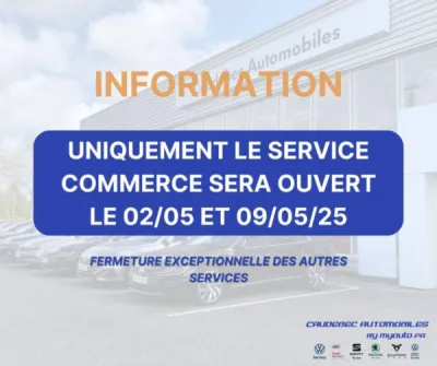 HORAIRES EXCEPTIONNELS