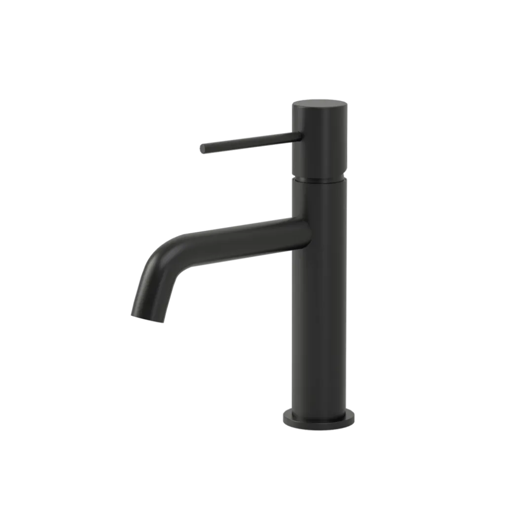 Mitigeur de lavabo noir mat modern et design à Barentin 76 proche de Rouen 76.