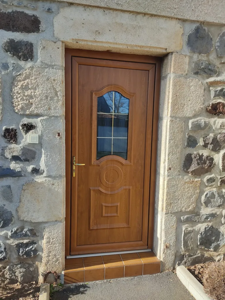 Porte d'Entrée Bois