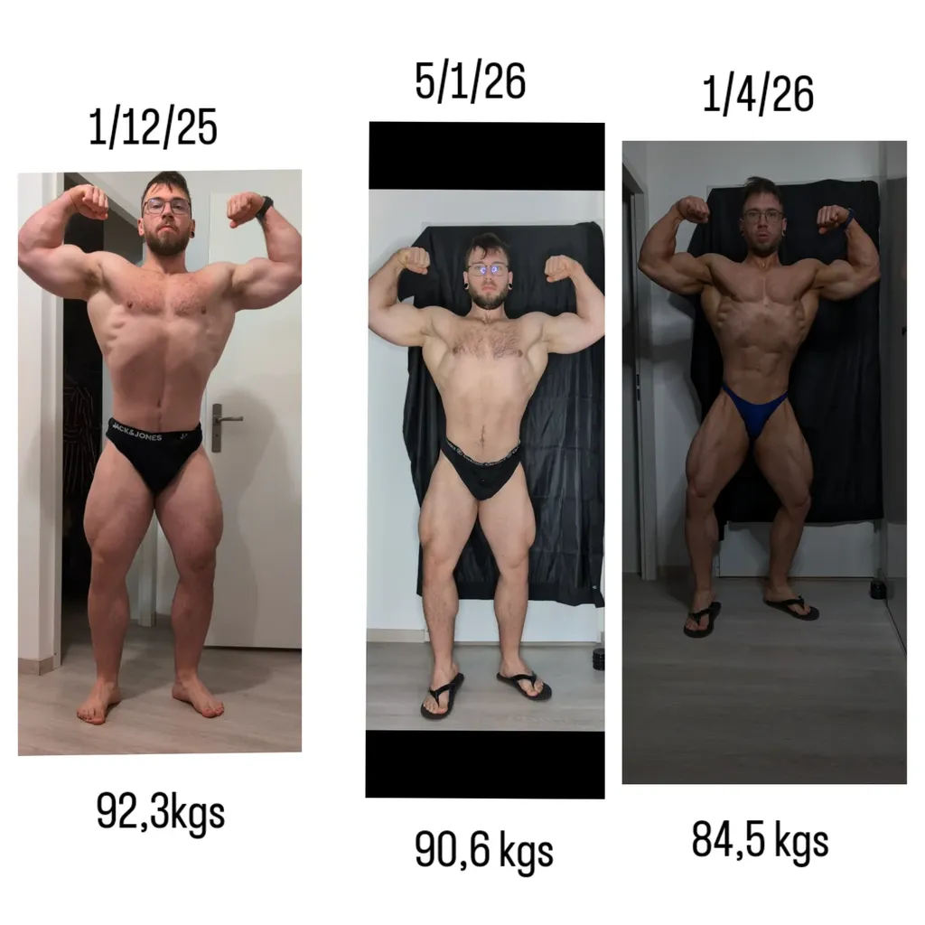 Andy, 8 kilos de différence sur 5 mois