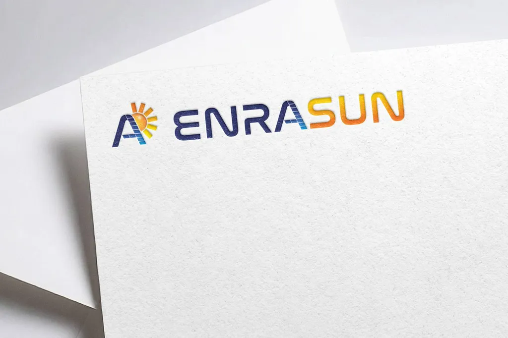 refonte de logo pour la société ENRASUN dans le var à Trigance
