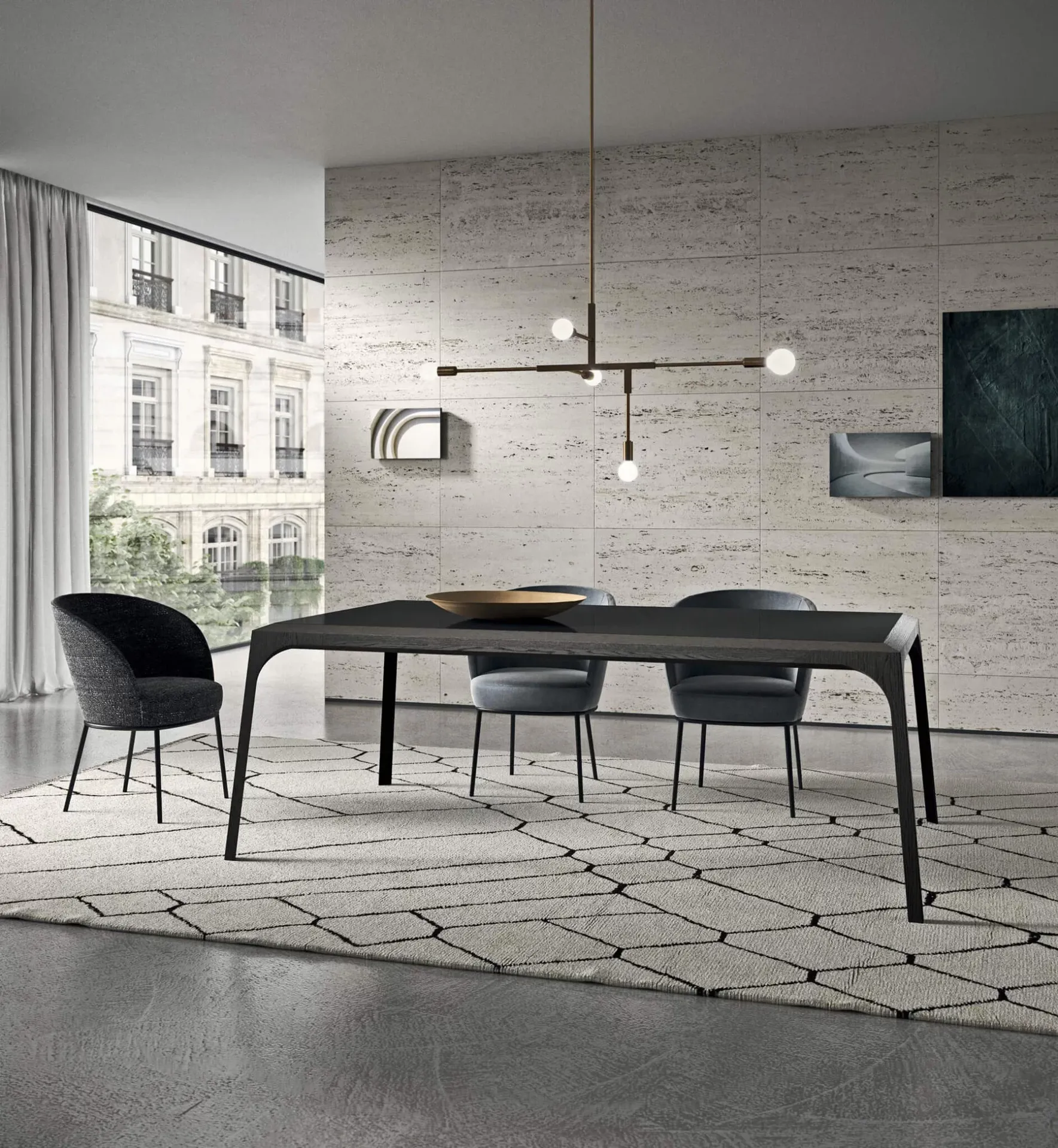 Modèle de table de repas haut de gamme design à l'achat à Bandol dans le Var