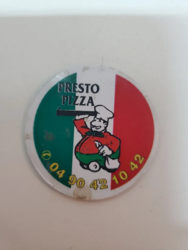 magnet 30ans presto pizza
