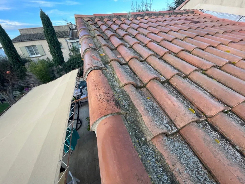 rive avant intervention près de martigues