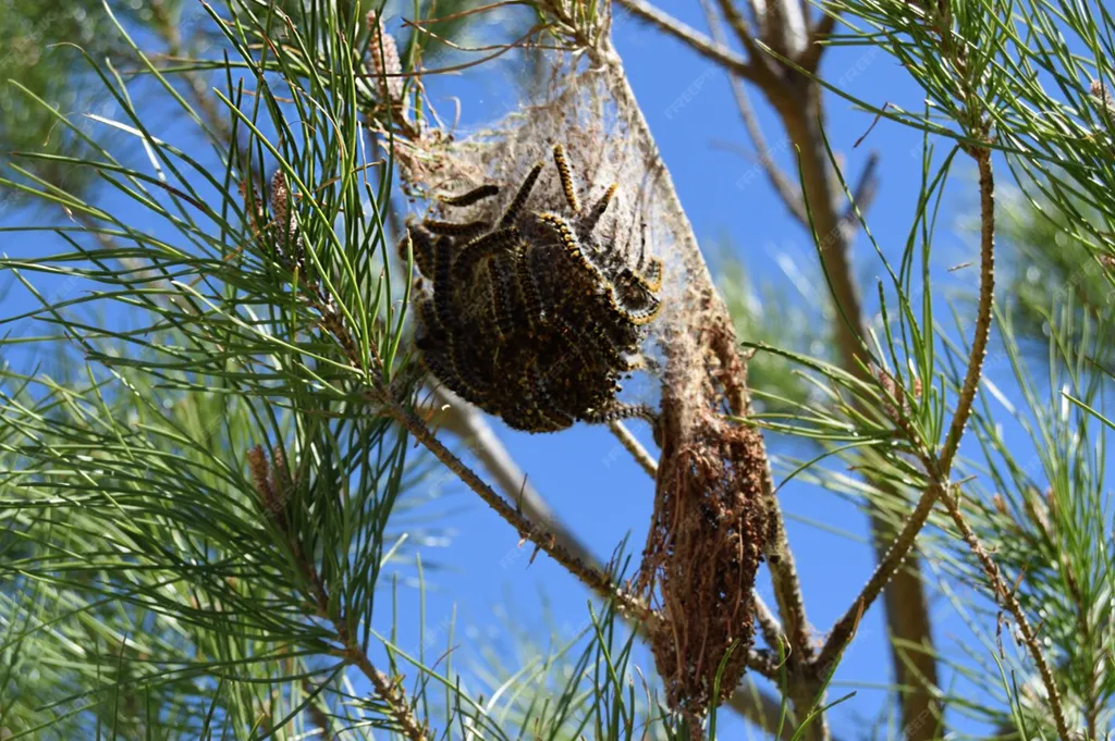 Présence urgente de nids de chenilles processionnaires dans votre jardin à Toulouse