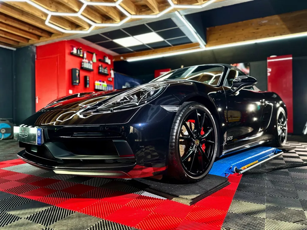 DETAILING Lyon protection carrosserie traitement céramique Porsche Boxster 718 GTS