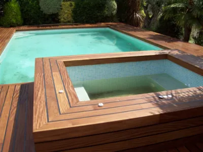 terrasse en afromosia
