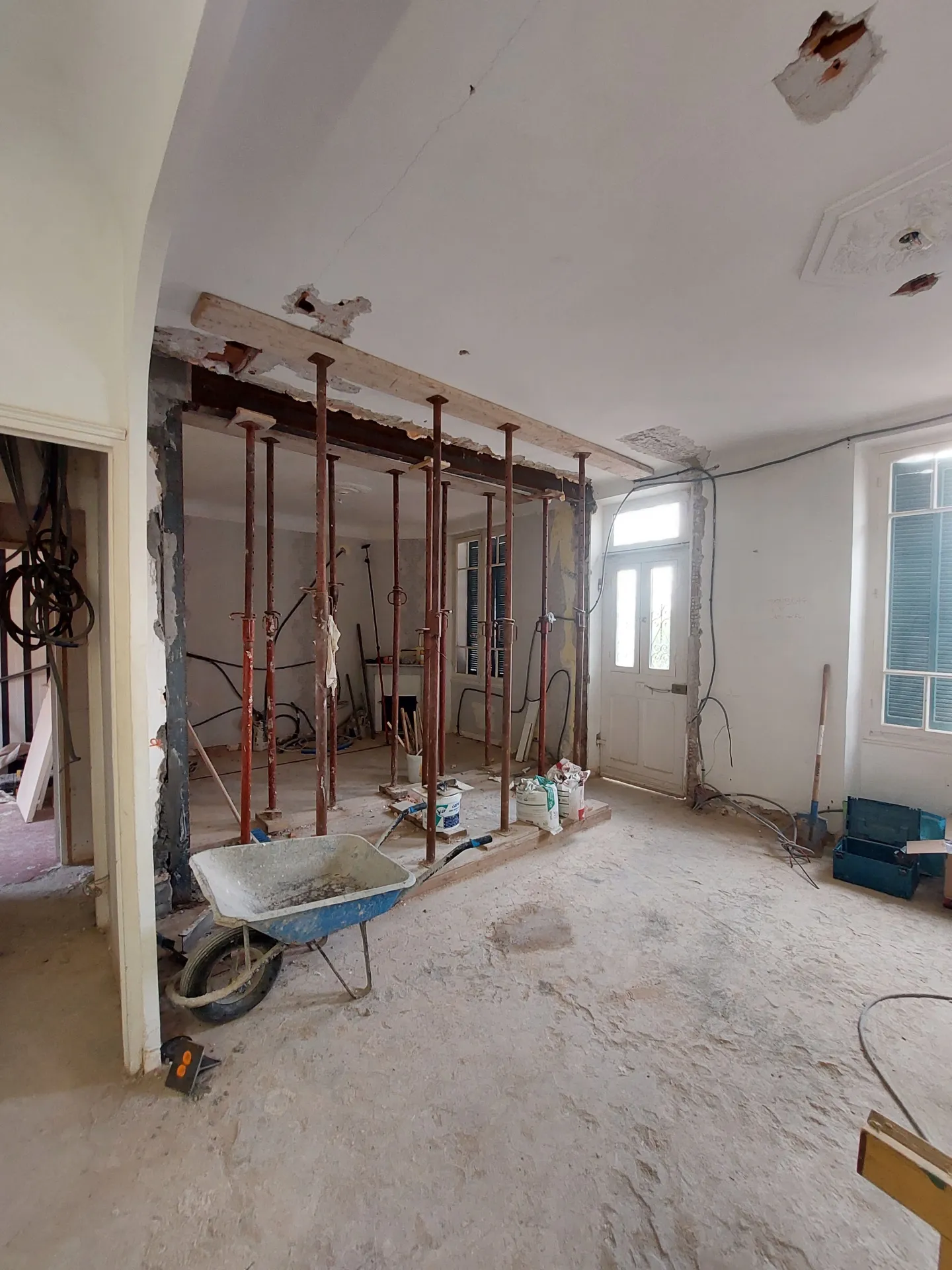 Rénovation d'intérieur d'une maison 