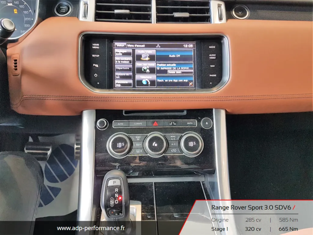 Reprogrammation moteur Draguignan - Range Rover Sport ADP Performance