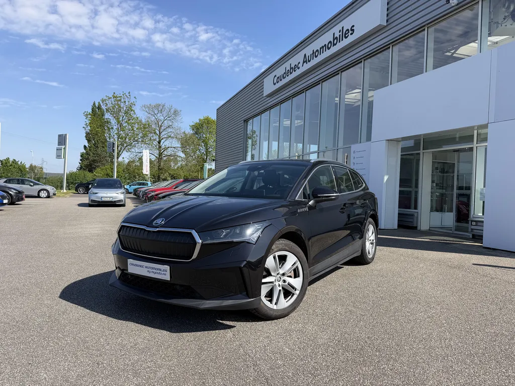 Achat voiture d’occasion Skoda Enyaq électrique en Normandie proche du Havre, de Rouen et d'Yvetot