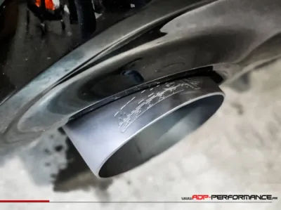 Installation catback Milltek non résonné BMW M135i F40 2021 | ADP Performance