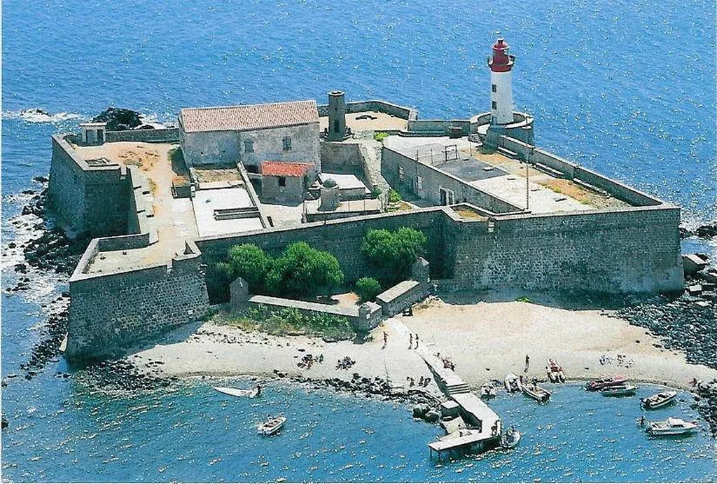 Le Fort Brescou au Cap d'agde  Vias-Plage 