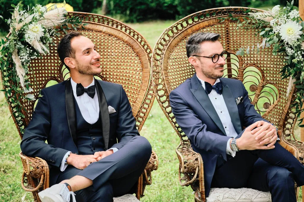Thomas et Olivier : Un mariage fusionnant amour et traditions - Les mariages de mademoiselle L - Sandra Lexow