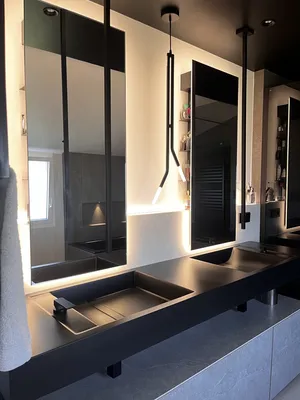 rénovation complète de salle de bain haut de gamme