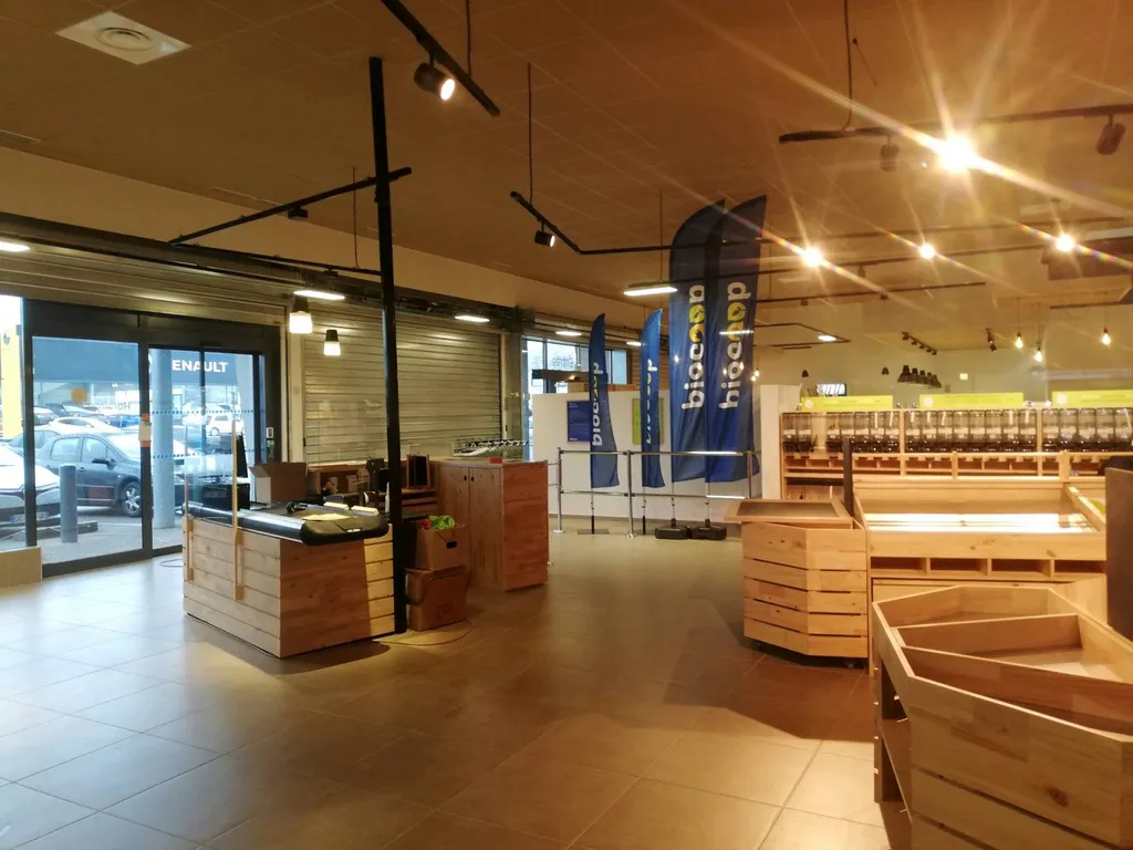 Rénovation de toute l'installation électrique du magasin Biocoop à Mâcon