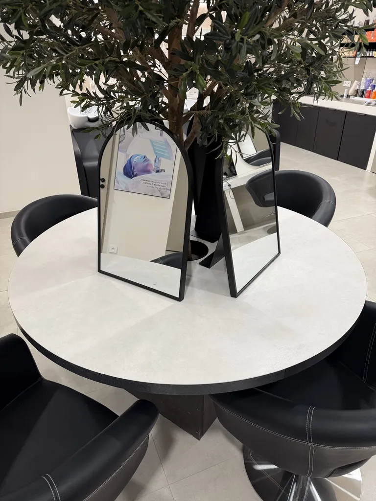 creation table ronde ceramique decoupe laser toulon var