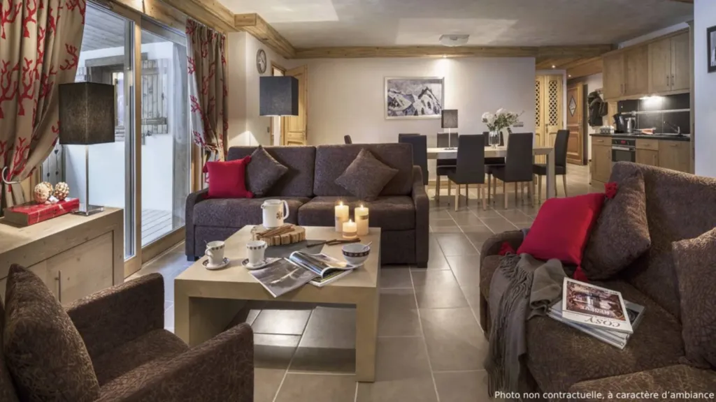 A vendre appartement T3 haut de gamme 53,77 m² + balcon – Résidence Sairena, Les Saisies