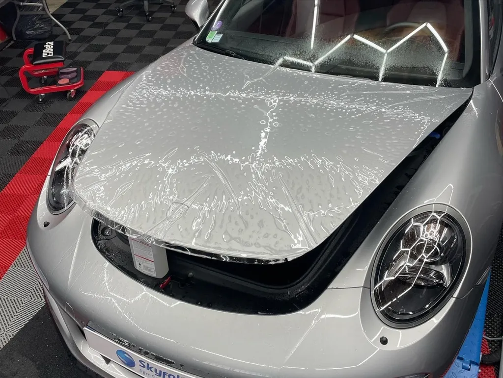 Protection carrosserie Lyon PPF traitement céramique Porsche 991 GTS