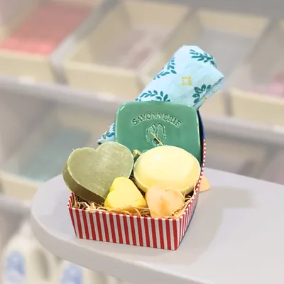 Coffret cadeau pour NOEL savons de Marseille naturels