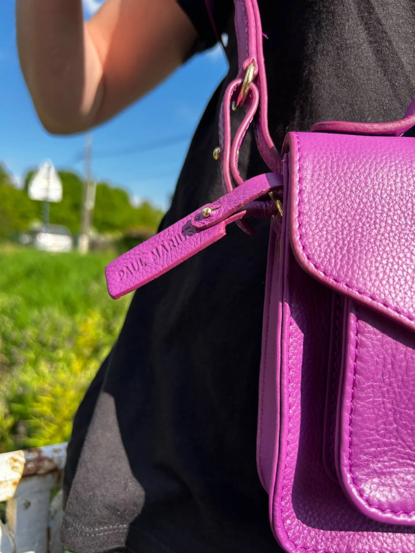 Sac Paul Marius Mademoiselle George XS Sorbet Cassis disponible chez Evasion Eu