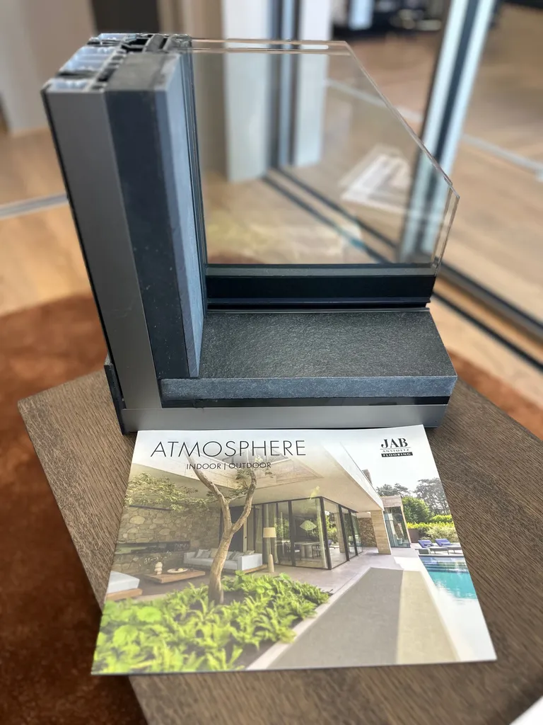 Tapis d'exterieur Atmosphère de chez Jab haut de gamme pour terrasse de villa et hôtel à Megève en Haute Savoie