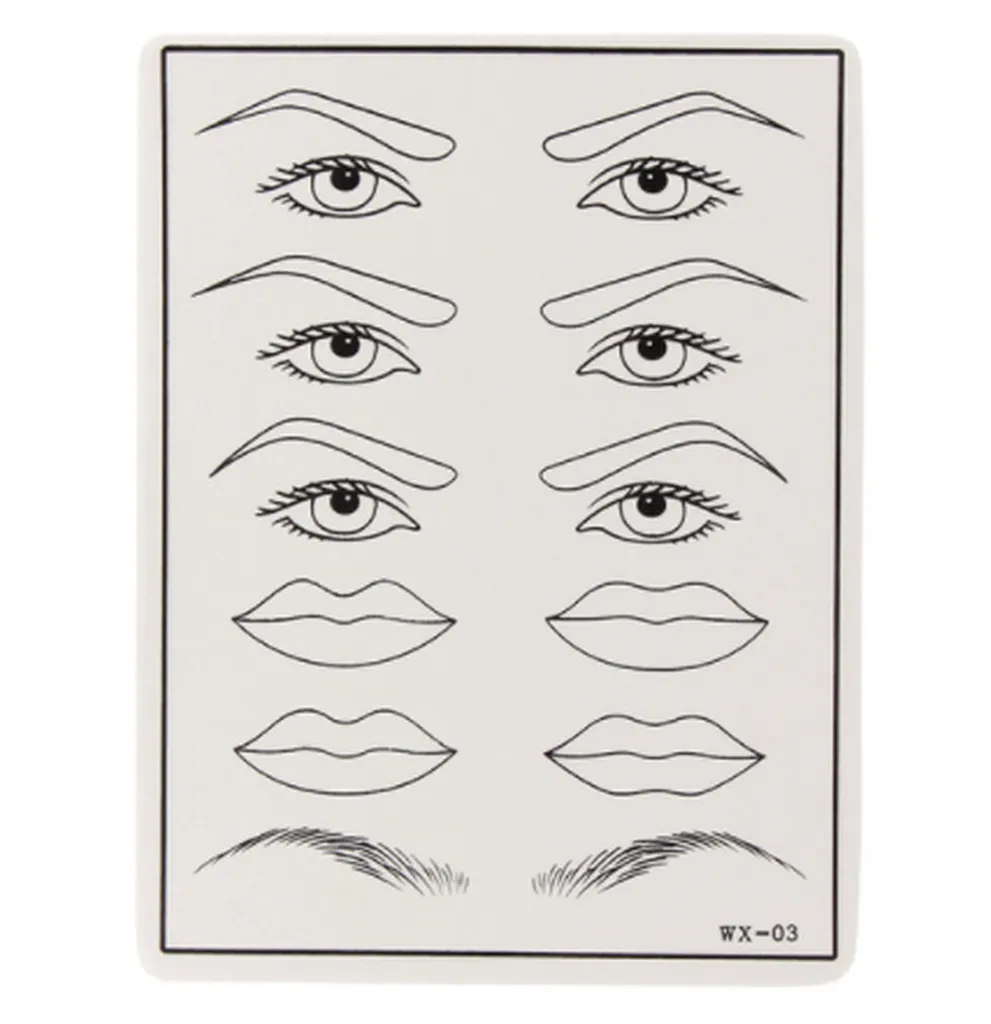 Peau d'entraînement visage
