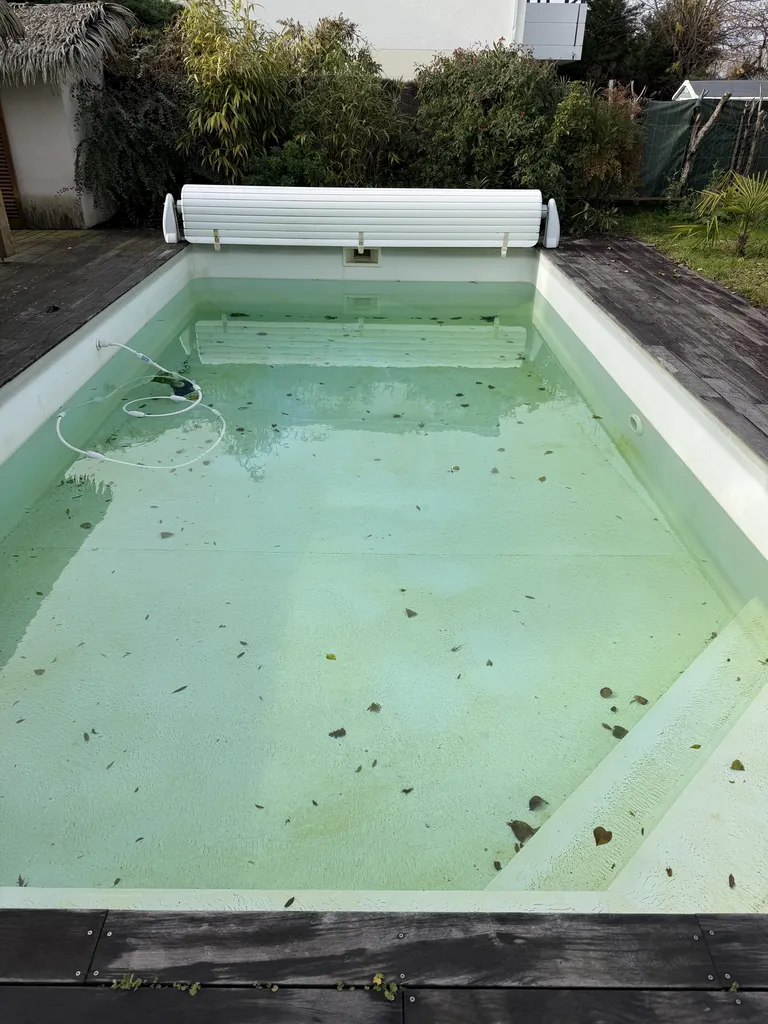 remplacement de pompe de filtration pour une grande piscine proche de Langon (33)