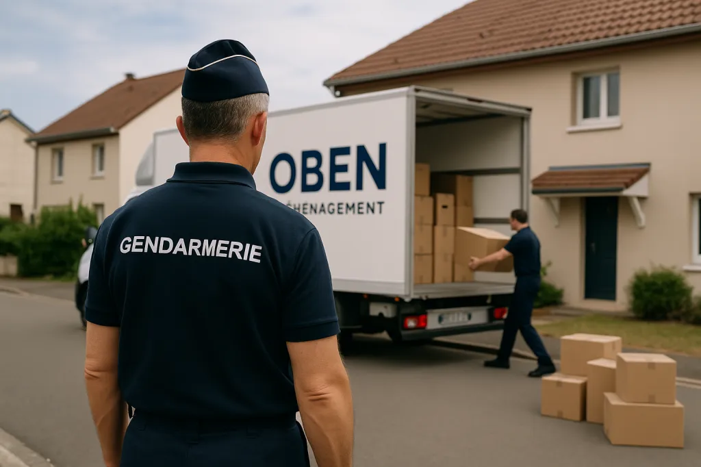 mutation gendarme Rouen