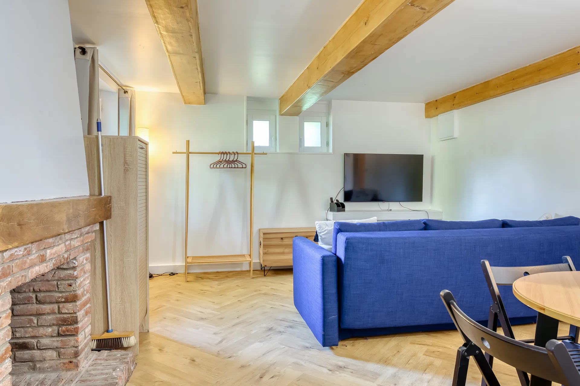 Appartement de charme de 29,40m² entièrement rénové et meublé, hauteur de Dieppe, 76.