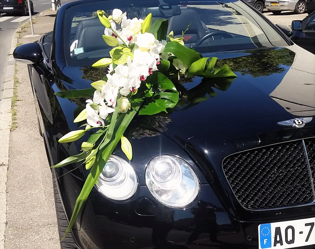 Dessus de voiture mariage