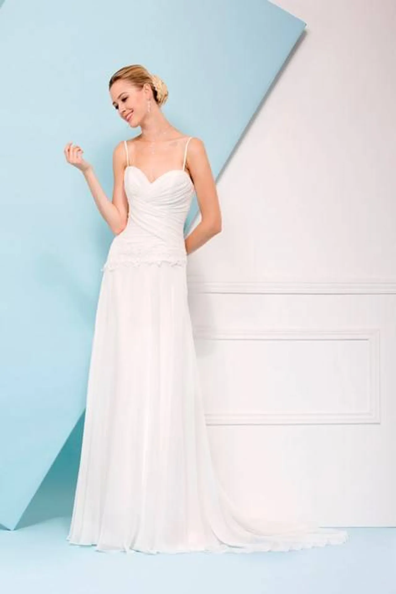 ROBE DE MARIÉE EGLANTINE TORSADE..