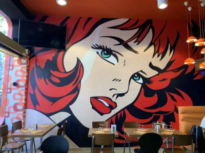 Impression et pose de papier peint personnalisé et sur mesure À Lyon et sur toute la France