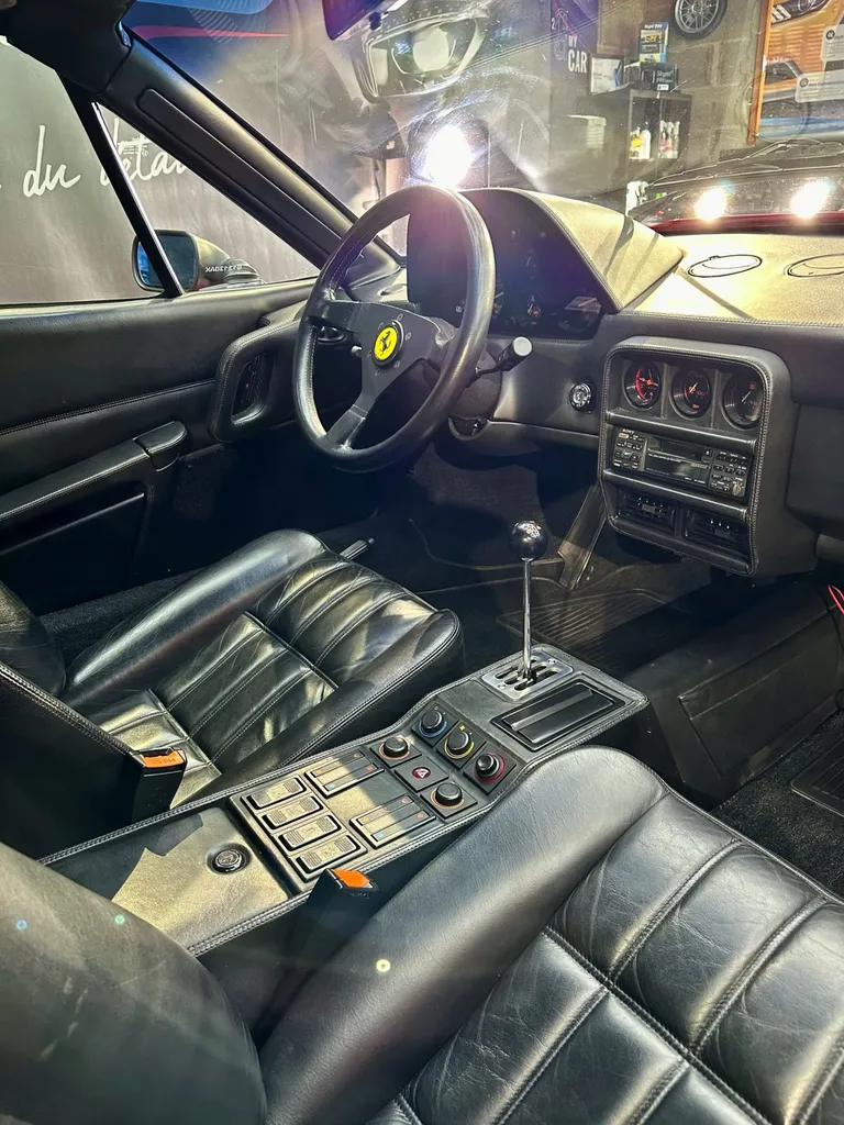 Traitement céramique lyon polissage carrosserie DETAILING Ferrari 328 GTS