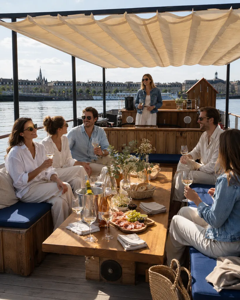 Privatisation de bateau pour votre entreprise à Bordeaux: Vivez une croisière sur mesure